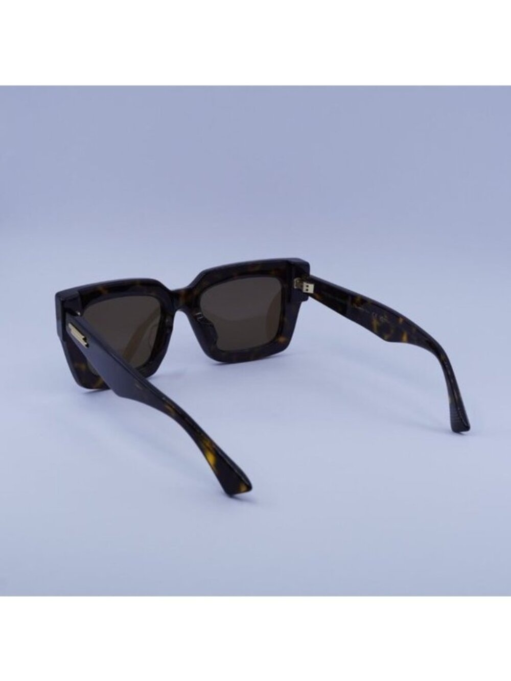 Bottega Veneta BV1212S 002 Sunglasses Havana Square Frame, Brown Lenses - Picture 9 of 10